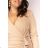 Dress Long Elegant Party Long Sleeve Women's Plus Size (42-48) FRENCH FASHION FMPEL23HELENEQS