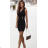 Women's Elegant Sleeveless Dress (S/M ONE SIZE) ITALIAN FASHION IMPOC237201y