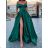 Women's Long Elegant Carmen Dress (S/M ONE SIZE) ITALIAN FASHION IMPBB23B22735