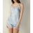 Women's Strap Nightgown (S/M ONE SIZE) ITALIAN FASHION IMPBB23O8009