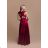 Women's Sleeveless Elegant Party Long Dress (SL) FRENCH FASHION FMPEL24LUCILE