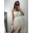 Women's strapless tulle party dress (S/M ONE SIZE) ITALIAN FASHION IM92311549