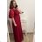 Šaty plesové dlouhé elegantní společenské krátký rukáv dámské nadrozměr (XL/2XL ONE SIZE) ITALSKÁ MÓDA IMM22PL80658 XL/2XL black