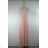 Women's Long Party Elegant Summer Sleeveless Dress (S/M ONE SIZE) ITALIAN FASHION IMPSH233584 Pink S/M