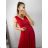 Women's Long Party Elegant Summer Sleeveless Dress (S/M ONE SIZE) ITALIAN FASHION IMPSH233584 Pink S/M