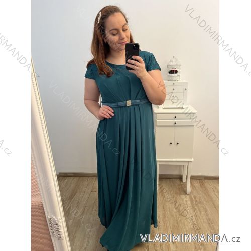 Women's Plus Size Ball Gown Elegant Party Dress (L/XL ONE SIZE) ITALIAN FASHION IMM23FRANCESCA