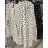Women's Long Sleeve Stripe Tunic/Blouse (S/M ONE SIZE) ITALIAN FASHION IMM23FS32011