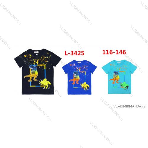 Girls' Youth Short Sleeve T-Shirt (116-146) SEZON JS-7018