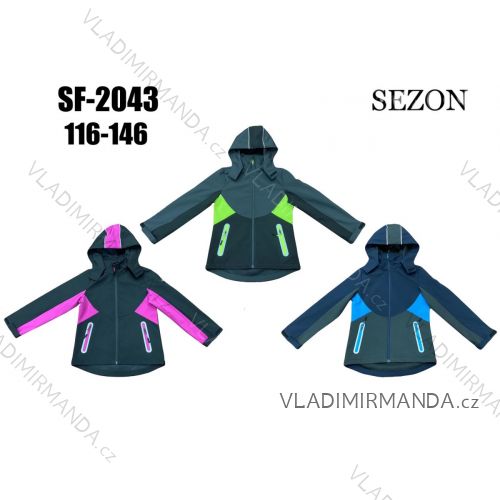 Girls' Youth Short Sleeve T-Shirt (116-146) SEZON JS-7018