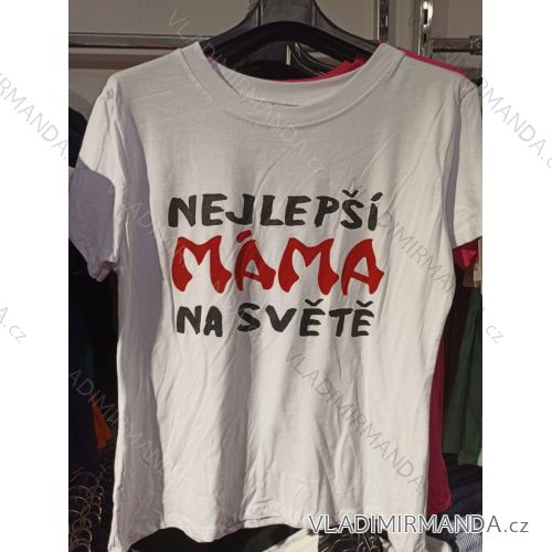 Women's Short Sleeve T-Shirt (S/M ONE SIZE) ITALIAN FASHION IMH23017