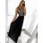 Women's Long Elegant Sparkly Strapless Dress (S/M ONE SIZE) ITALIAN FASHION IMWA224069