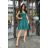 Women's elegant party sleeveless dress (34-40) POLISH FASHION PMLBC23271-13 green 34