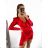 Women's Elegant Long Sleeve Dress (S/M ONE SIZE) ITALIAN FASHION IMPBB23B20866