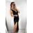 Women's long elegant strapless dress (S/M ONE SIZE) ITALIAN FASHION IMPBB23A10953