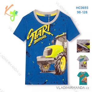 T-shirt short sleeve children's boys (98-128) KUGO HC0699