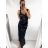 Women's Long Elegant Sleeveless Dress (S/M ONE SIZE) ITALIAN FASHION IMPBB23b22861