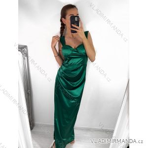 Women's Long Elegant Sleeveless Dress (S/M ONE SIZE) ITALIAN FASHION IMPBB23b22861