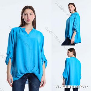 Tunic Shirt 3/4 Long Sleeve Women Plus Size (XL/2XL ONE SIZE) ITALIAN FASHION IMC22512