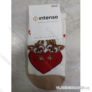 Happy Valentine's Day Women's Socks (35-37, 38-40) POLISH FASHION DPP23003