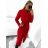 Women's long fleece coat (M / L ONE SIZE) ITALIAN FASHION IMD211105 béžová M / L