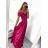 Women's Long Elegant Carmen Dress (S/M ONE SIZE) ITALIAN FASHION IMPBB23B22735