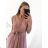 Women's Strapless Long Tulle Dress (S/M ONE SIZE) ITALIAN FASHION IMM238917/DU   white   S/M