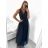 Women's Strapless Long Tulle Dress (S/M ONE SIZE) ITALIAN FASHION IMM238917/DU   white   S/M