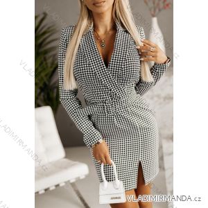 Women's Elegant Coat Long Sleeve Dress (S/M ONE SIZE) ITALIAN FASHION IMPGM2311813