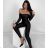 Women's Long Long Sleeve Jumpsuit (S/M ONE SIZE) ITALIAN FASHION IMPGM239558