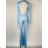 Women's Long Long Sleeve Jumpsuit (S/M ONE SIZE) ITALIAN FASHION IMPBB23B8836