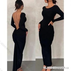 Women's Long Long Sleeve Dress (S/M ONE SIZE) ITALIAN FASHION IMPBB22A11435