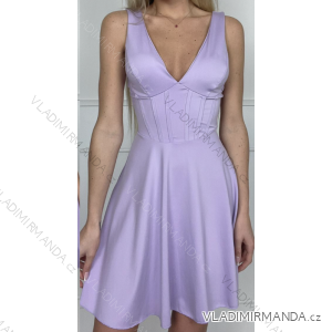 Women's elegant strapless dress (S/M ONE SIZE) ITALIAN FASHION IMPBB23B23297