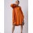 Women's Oversize Long Sleeve Shirt Dress (S/M/L ONE SIZE) ITALIAN FASHION IMWAS23128