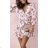 Women's Summer Long Sleeve Dress (S/M ONE SIZE) ITALIAN FASHION IMWGS23175