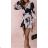 Women's Summer Long Sleeve Dress (S/M ONE SIZE) ITALIAN FASHION IMWGS23175