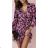 Women's Summer Long Sleeve Dress (S/M ONE SIZE) ITALIAN FASHION IMWGS23175