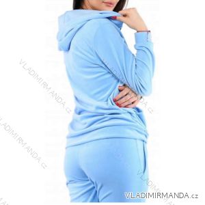 Women's Plus Size Velvet Tracksuit & Tracksuit Set (2XL/3XL ONE SIZE) POLISH FASHION IMWT23184