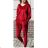 Women's Plus Size Velvet Tracksuit & Tracksuit Set (XL/2XL ONE SIZE) POLISH FASHION IMWT23185