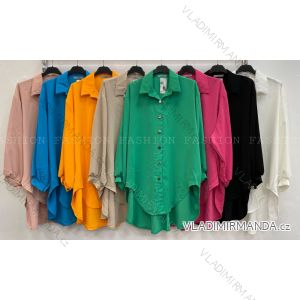 Women's Long Sleeve Shirt (S/M ONE SIZE) ITALIAN FASHION IMWT23203