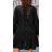 Elegant Dress with Lace Long Sleeve Women's Plus Size (XL/2XL ONE SIZE) ITALIAN FASHION IMWT23223