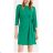 Dress Elegant 3/4 Long Sleeve Women's Plus Size (2XL/3XL ONE SIZE) ITALIAN FASHION IMWT23230