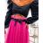 Women's Long Tulle Skirt (S/M ONE SIZE) ITALIAN FASHION IMWK23EB20342