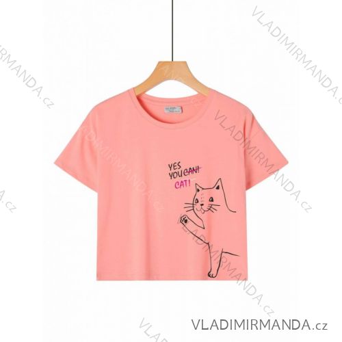 T-shirt short sleeve teen girls (134-164) GLO STORY GLO23GPO-P8350