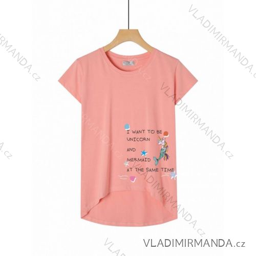 T-shirt short sleeve teenager girls (134-164) GLO STORY GLO23GPO-P8354