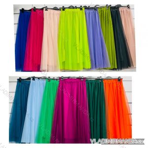 Women's Long Tulle Skirt (S/M ONE SIZE) ITALIAN FASHION IMWAA22504