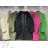 Women's Long Sleeve Slim Shearling Hooded Long Sleeve Jacket (S/M ONE SIZE) ITALIAN FASHION IMWGS23261