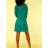 Women's Elegant Long Sleeve Dress (S/M ONE SIZE) ITALIAN FASHION IMWB23286