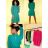 Women's Elegant Long Sleeve Dress (S/M ONE SIZE) ITALIAN FASHION IMWB23286