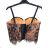 Women's Strappy Lace Crop Top (S/M ONE SIZE) ITALIAN FASHION IMPBB23M88017