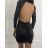 Women's Elegant Long Sleeve Dress (S/M ONE SIZE) ITALIAN FASHION IMPBB23B23209